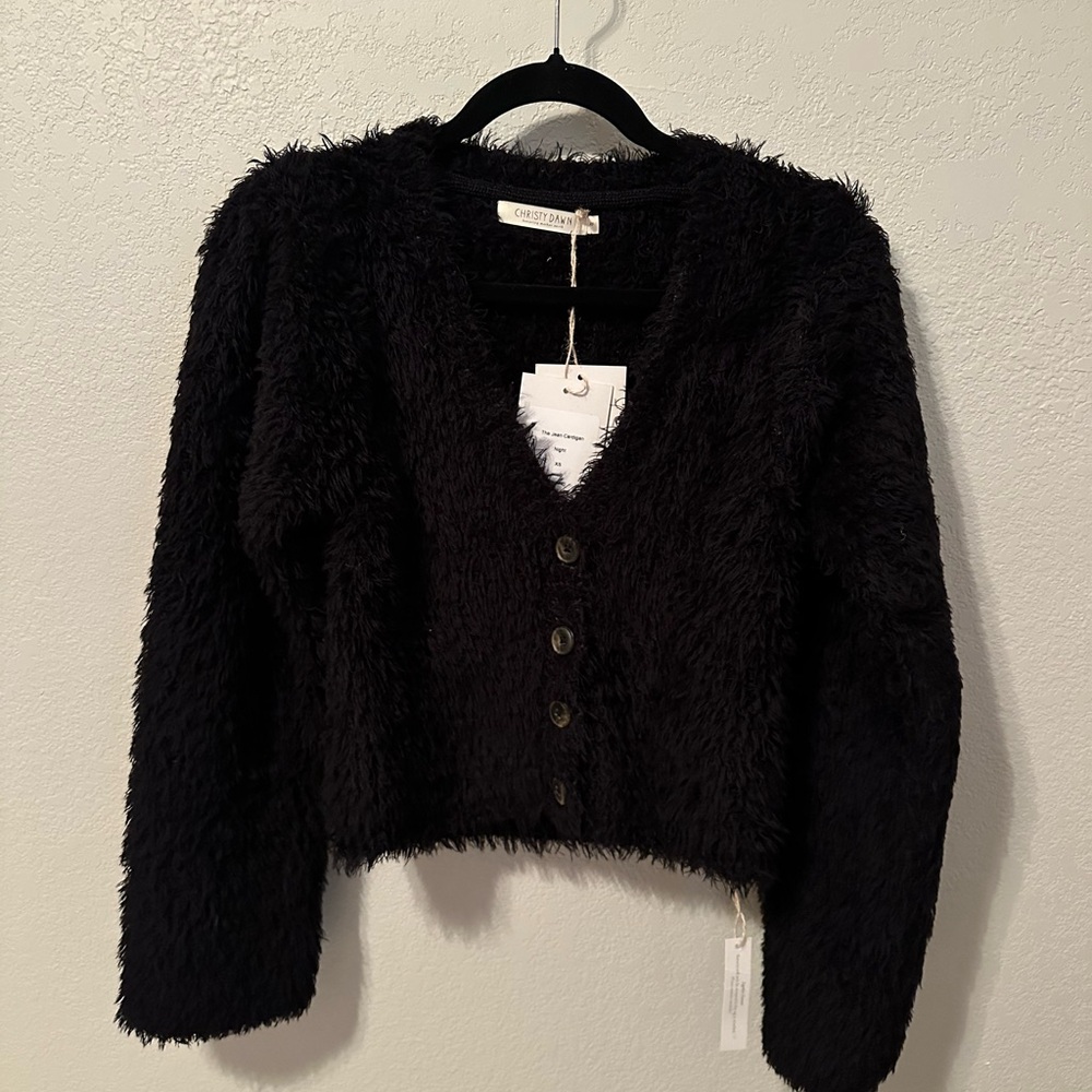 Christy Dawn Jean Cardigan Night XS